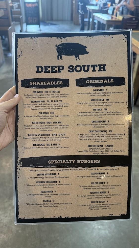 Deep South Menu image 2